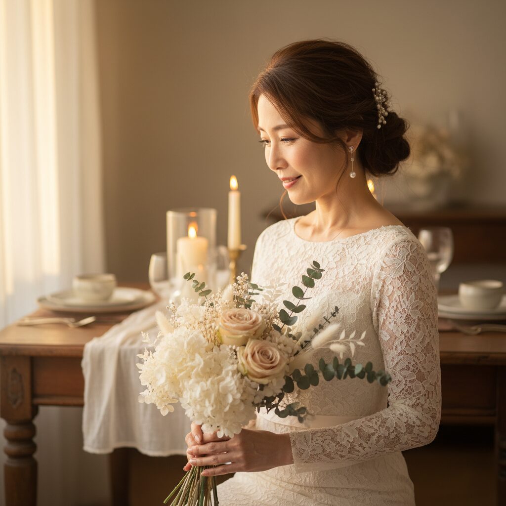 40代大人花嫁の結婚式｜費用を抑え落ち着いた雰囲気にする3つのコツ