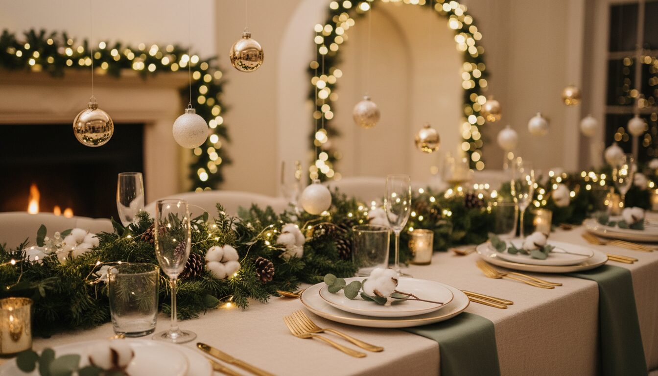 クリスマスウェディングの装飾アイデア。100均で揃う冬の演出 - 1