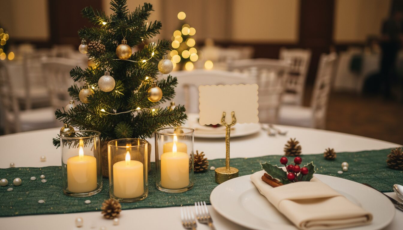 クリスマスウェディングの装飾アイデア。100均で揃う冬の演出 - 2