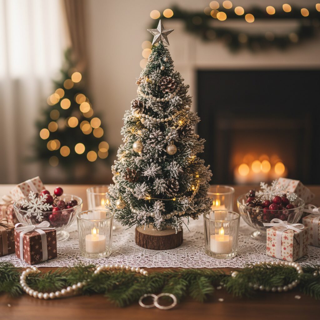 クリスマスウェディングの装飾アイデア。100均で揃う冬の演出 アイキャッチ