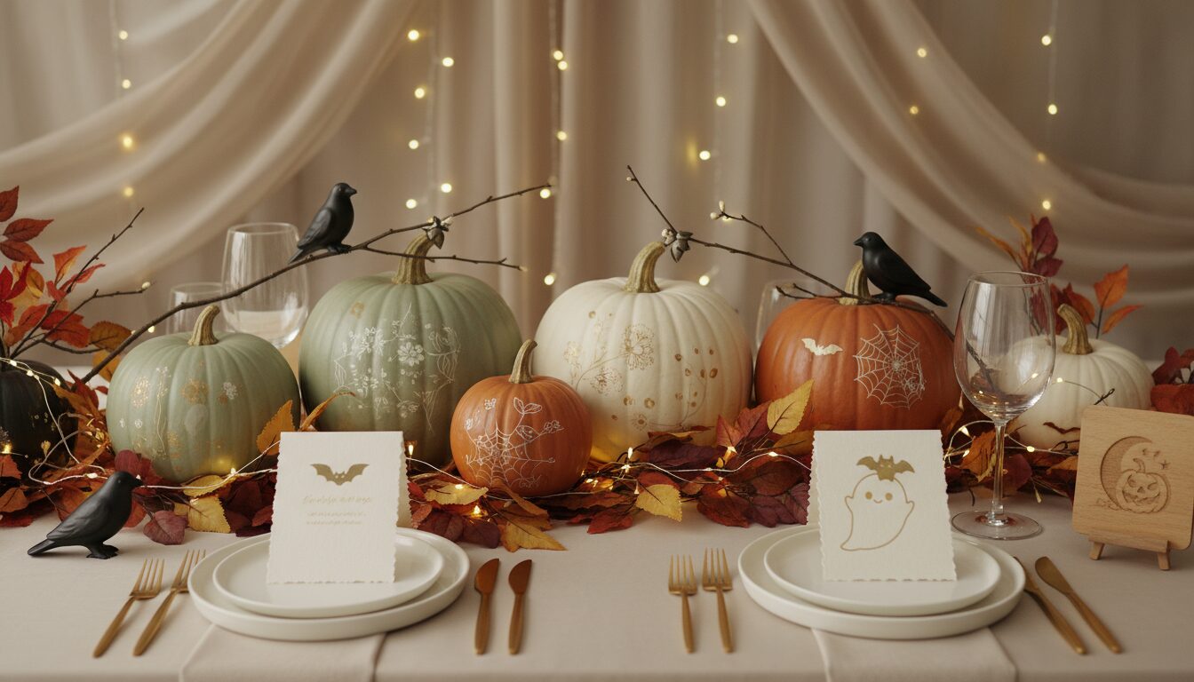 ハロウィンテーマの結婚式！ゲストが喜ぶ手作りスイーツと装飾 - 3