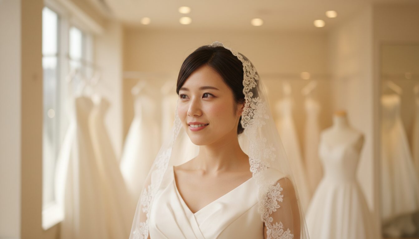 低身長・小柄花嫁に似合うウェディングドレスと安く手に入れる方法 - 1