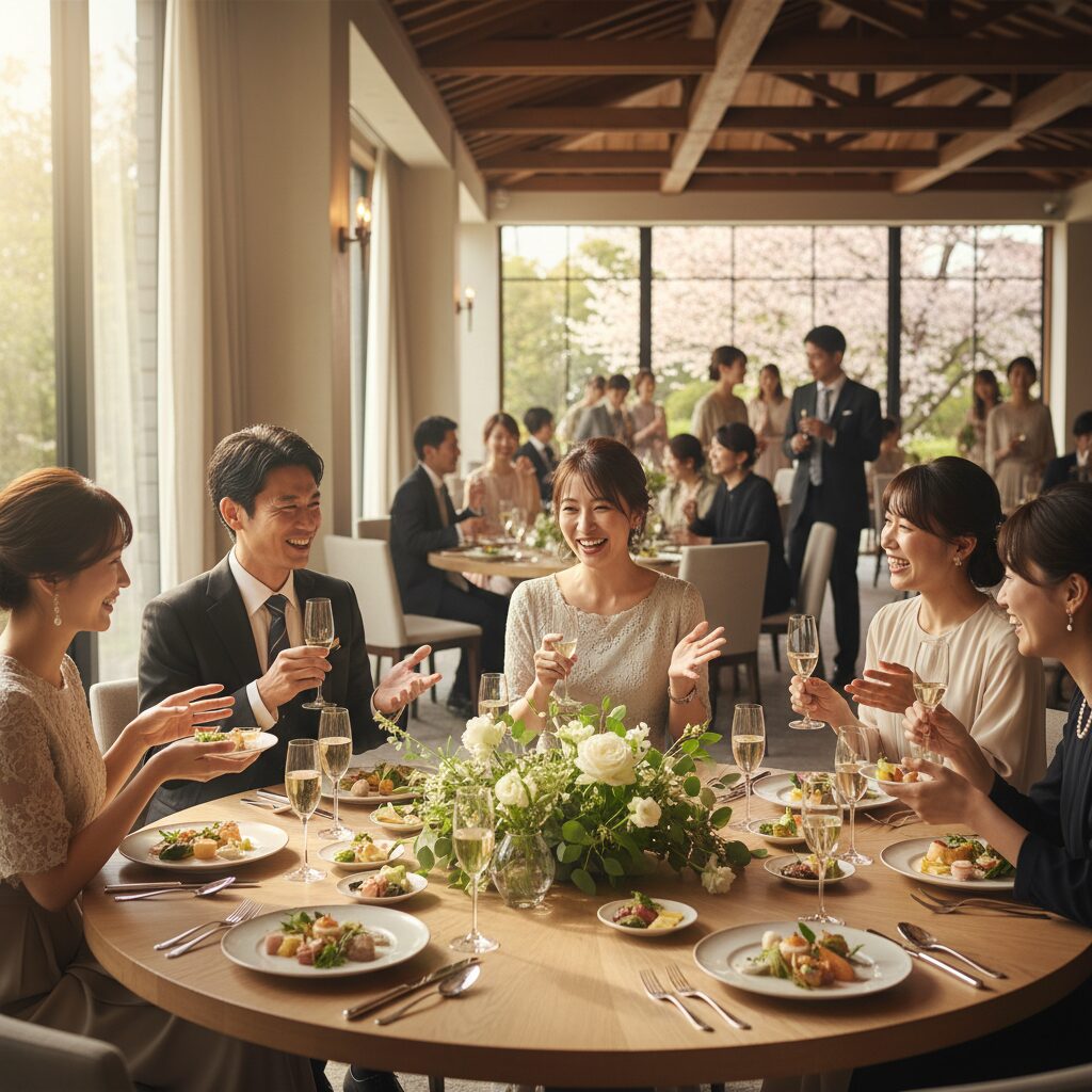 余興を頼まない結婚式はつまらない？歓談メインで楽しませるプログラム アイキャッチ