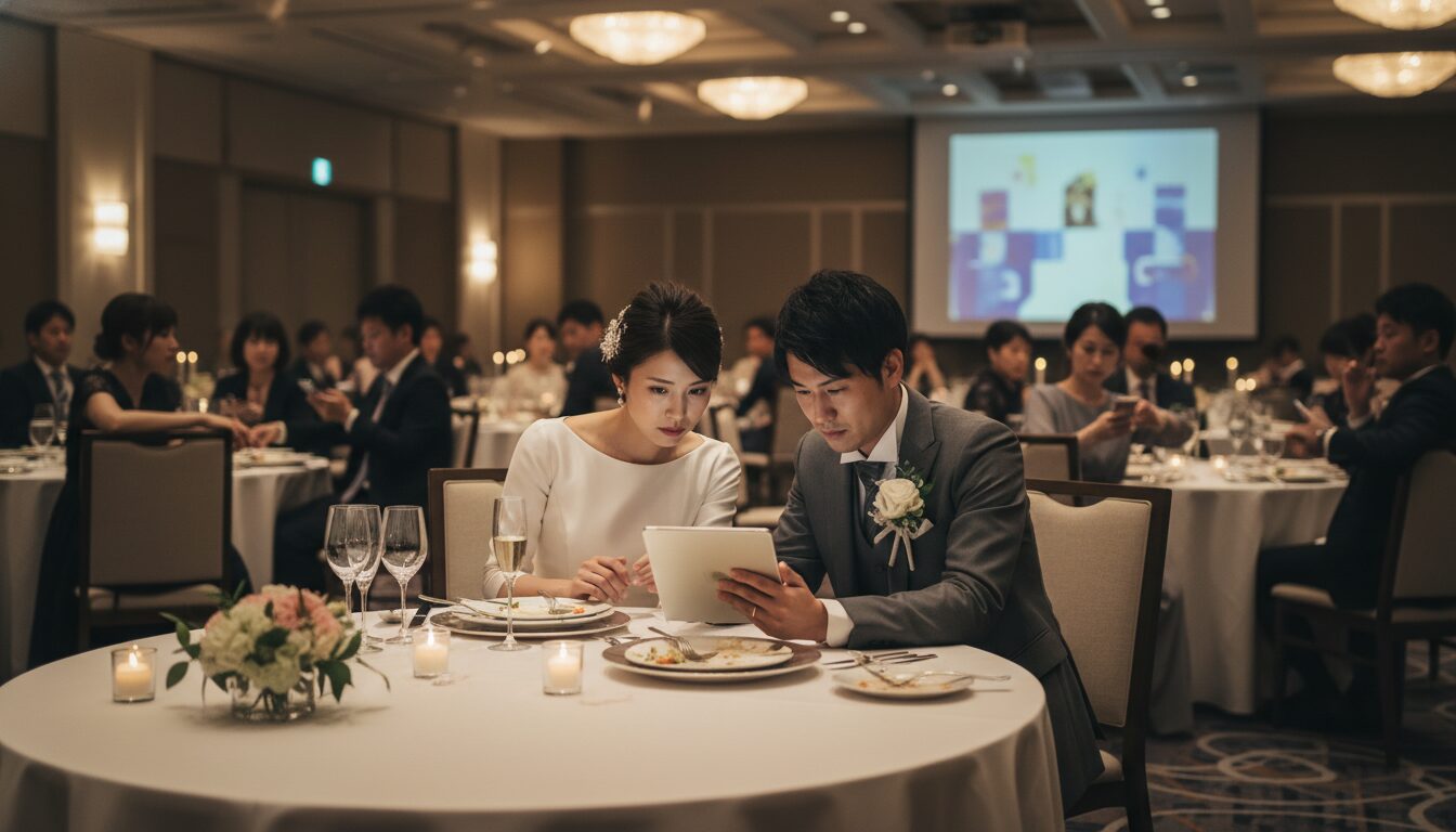 新郎新婦のプロフィールムービーが長すぎる？ゲストが飽きない適切な長さ - 1