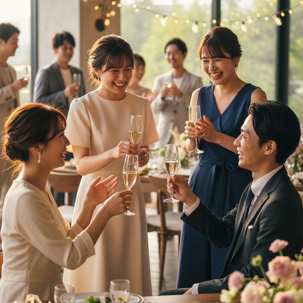 乾杯の挨拶は誰に頼む？上司を呼ばない結婚式での上手な進め方 アイキャッチ