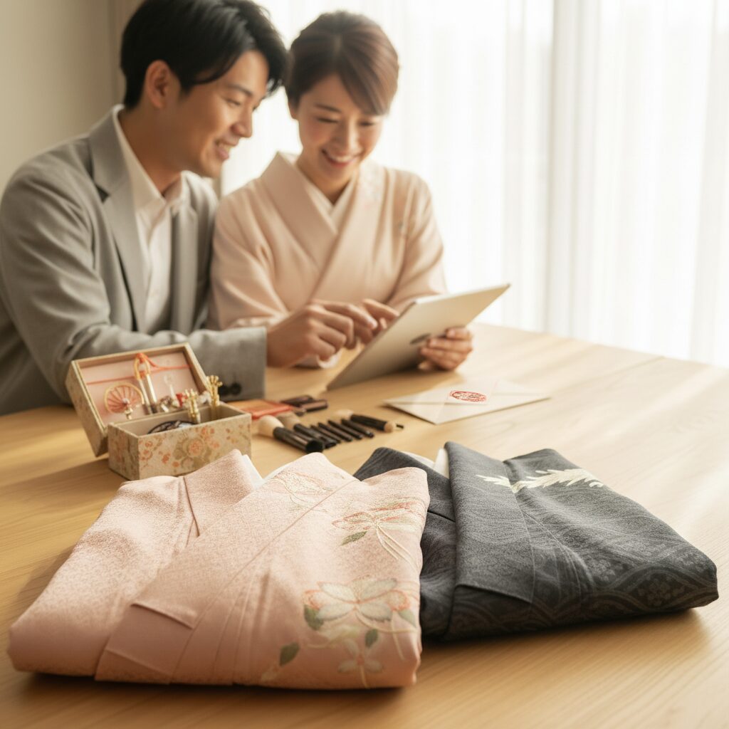 ゲストの着付け・ヘアメイク代は新郎新婦が負担すべき？マナーと相場 アイキャッチ