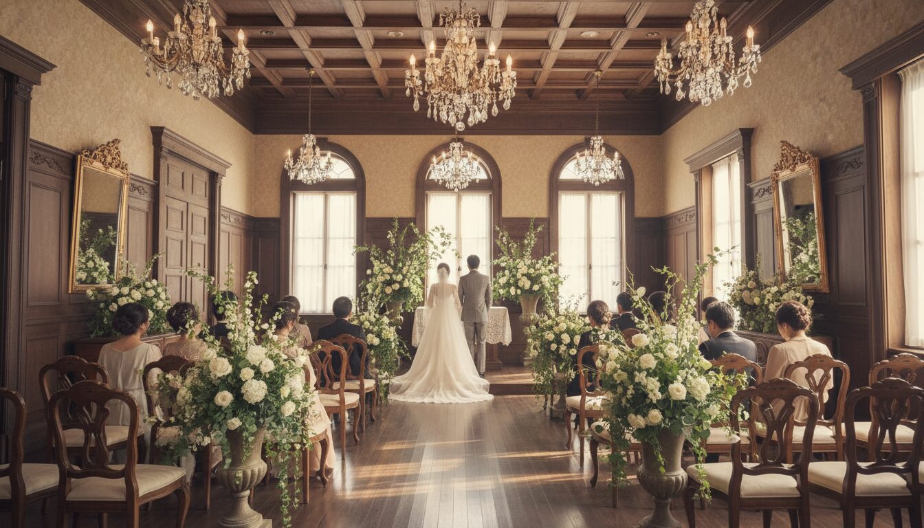 歴史ある洋館・文化財での結婚式。クラシカルな雰囲気を予算内で - 1