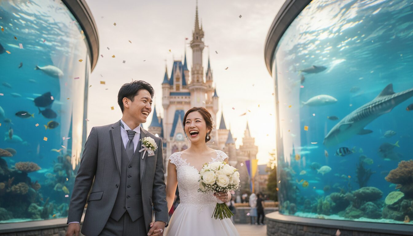 水族館やテーマパークでの結婚式はお金持ちだけ？意外と知らない費用 - 3