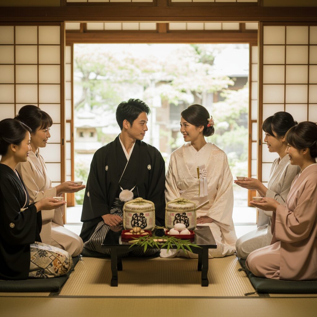 自宅や実家で挙げる「祝言」スタイルの結婚式。アットホーム＆低コスト アイキャッチ