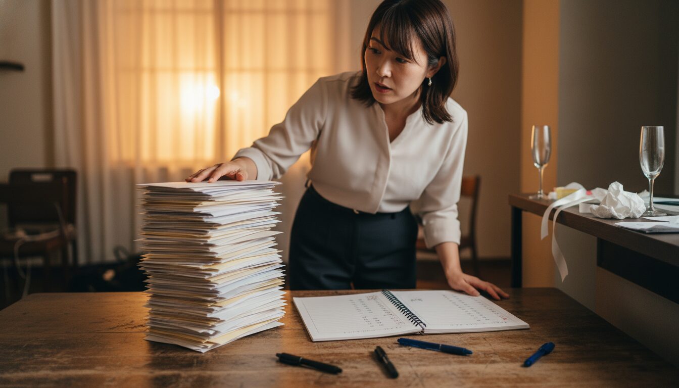 結婚式後のご祝儀精算のやり方。当日の現金管理でトラブルを防ぐ - 1