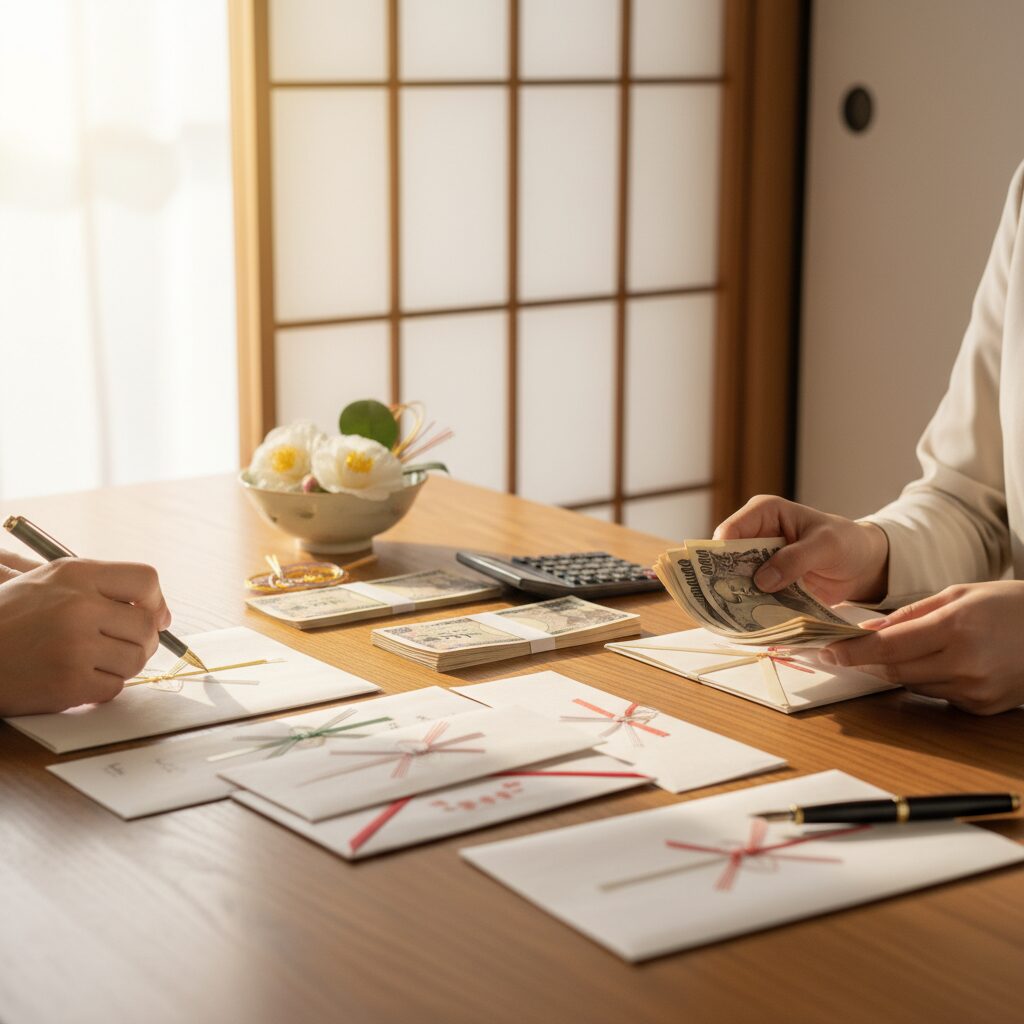 結婚式後のご祝儀精算のやり方。当日の現金管理でトラブルを防ぐ アイキャッチ