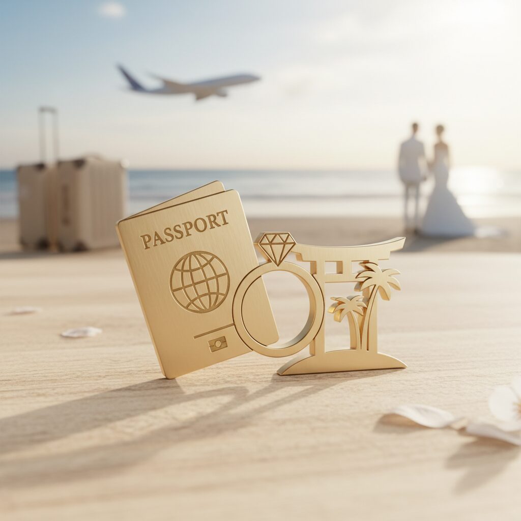 新婚旅行（ハネムーン）と結婚式の両立。予算を抑えるセットプランの選び方 アイキャッチ