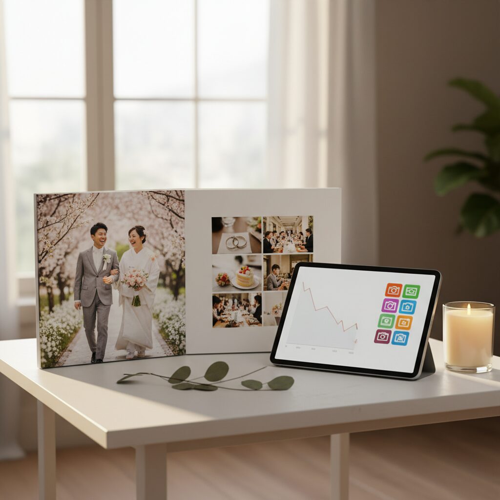 結婚式後のアルバム作成は外注が安い！おすすめのフォトブックサービス アイキャッチ