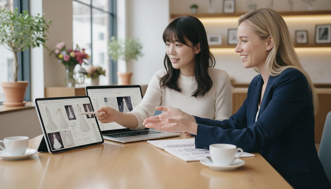 格安プロデュース会社のドレスは古い？最新トレンドドレスを着る方法 - 2