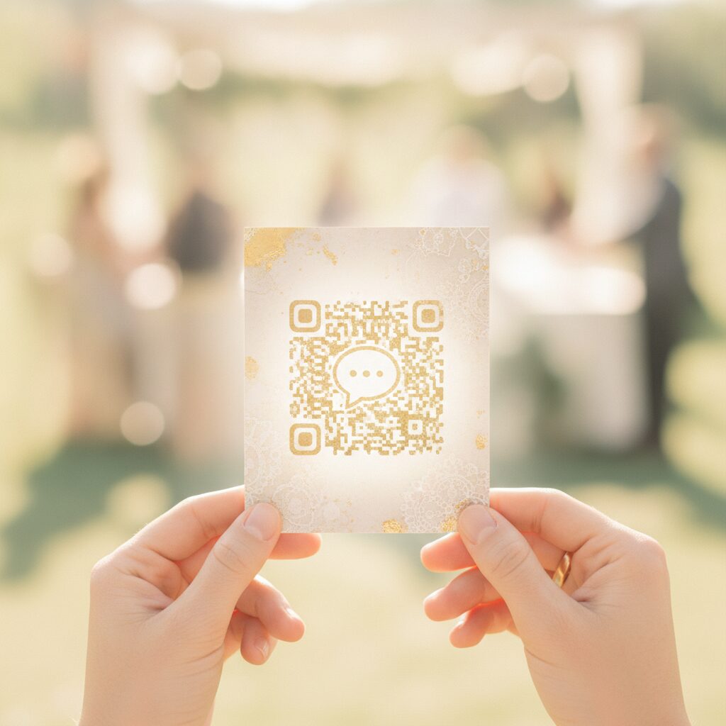 結婚式 写真共有 qrコード line アイキャッチ