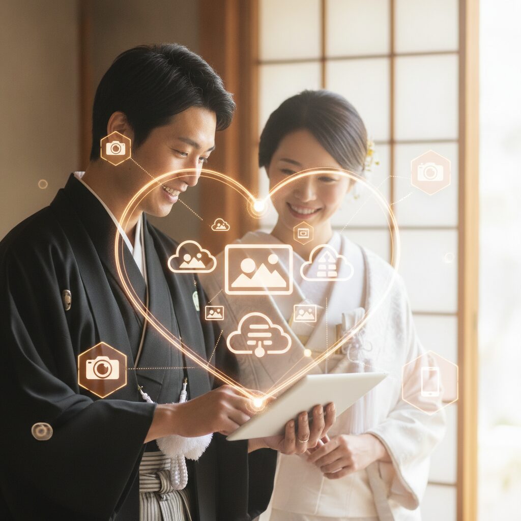 結婚式 写真 共有 アイキャッチ