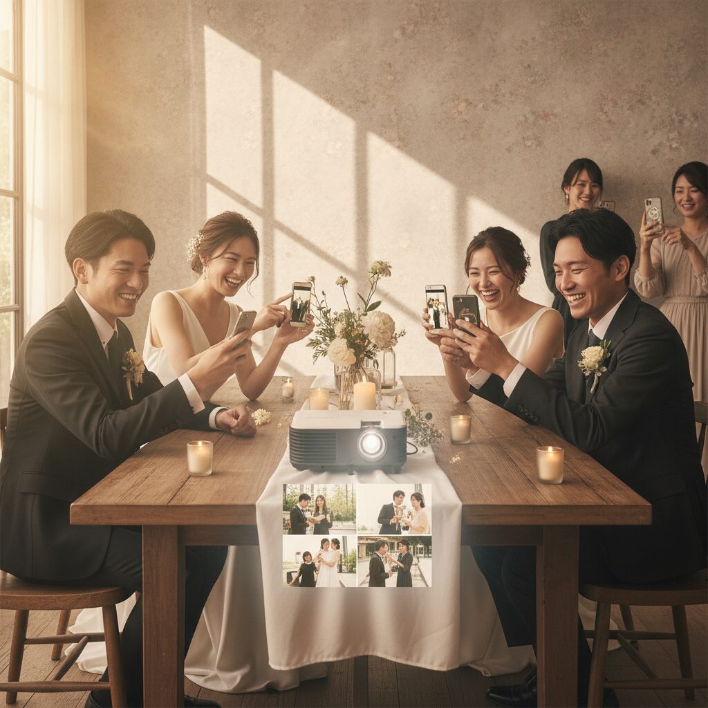 結婚式 写真共有 リアルタイム アイキャッチ