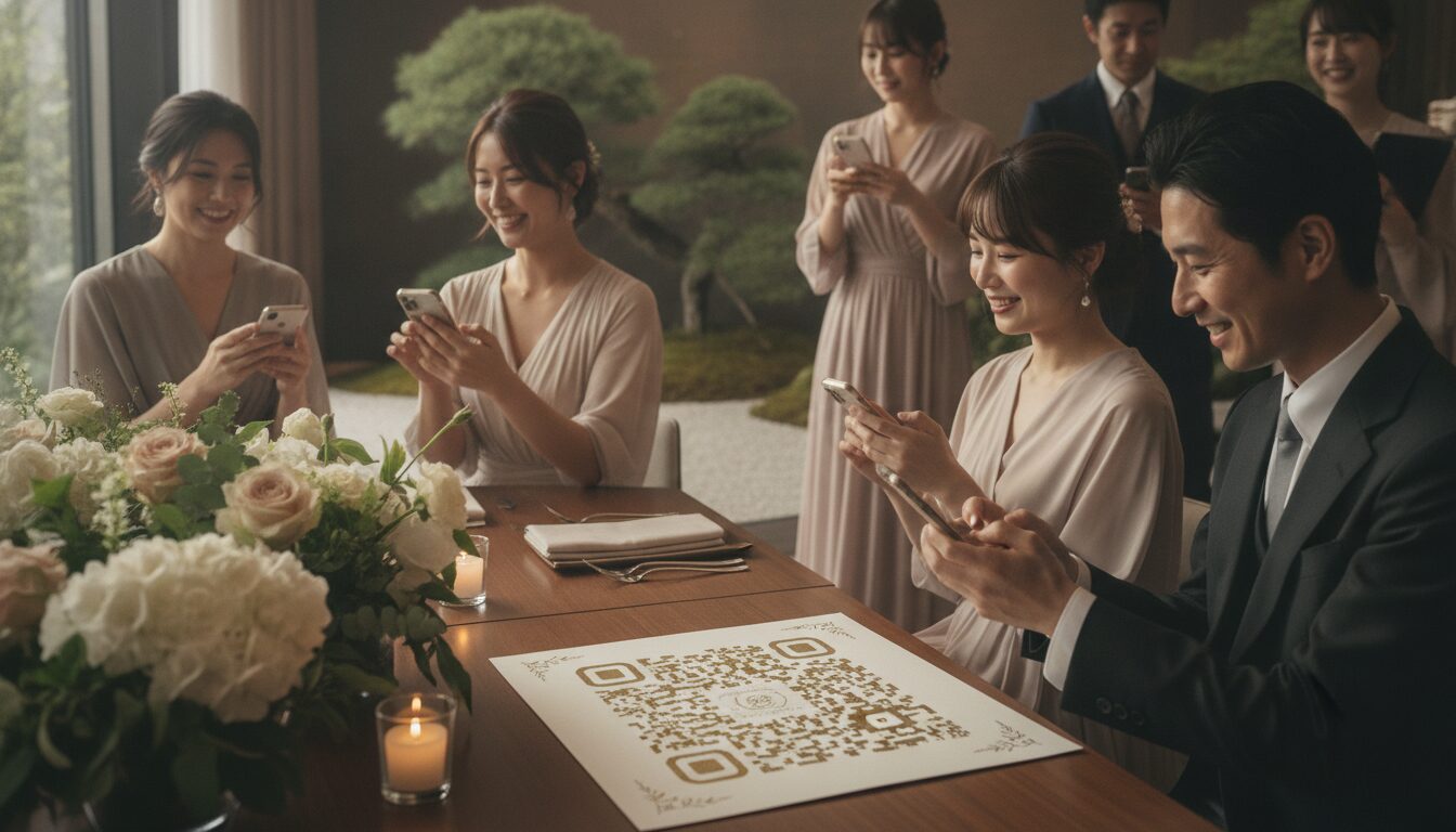 結婚式写真共有 qrコード - 1