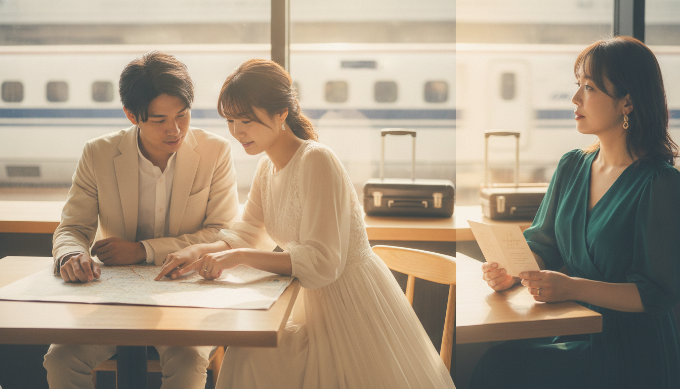 結婚式 遠方 交通費 - 1
